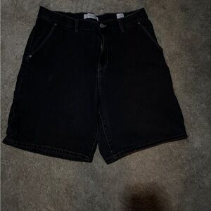 PacSun Men's Dark Denim Shorts